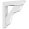 Ekena Millwork Standard Carmel Architectural Grade PVC Bracket With Traditional Ends, 3"W x 20"D x 20"H BKTP03X20X20CAR01 - alternate 1